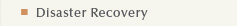 Services - Disaster Recovery